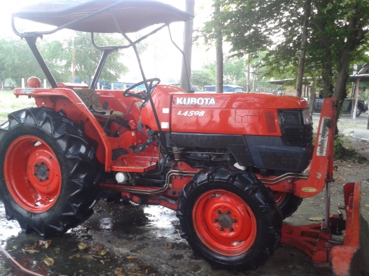คูโบต้าL4508ใบมีดพร้อมเล่มทะเบียนหรือต้องการผานโรตารีมีบริการให้ครับ225000