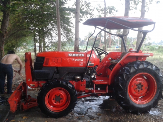 คูโบต้าL4508ใบมีดพร้อมเล่มทะเบียนหรือต้องการผานโรตารีมีบริการให้ครับ225000