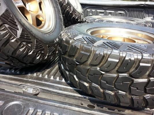 ขายล้อ TE37 พร้อมยาง MUD ขายล้อ TE37 พร้อมยาง MUD