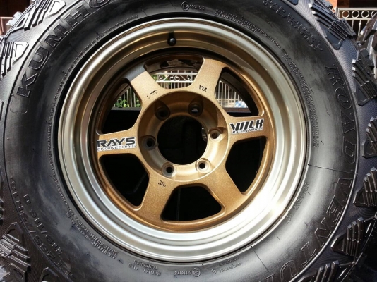 ขายล้อ TE37 พร้อมยาง MUD ขายล้อ TE37 พร้อมยาง MUD