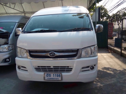 ขายด่วนๆ รถตู้. JOYLONG. GRANDIO. 2.7. CNG.  เบาะผ้าห้าแถว ปี2013 ราคา ขายสด   379,000 บาทค่ะ โทร 0922726669. ตันหยงค่ะ