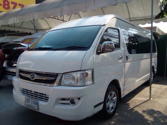 ขายด่วนๆ รถตู้. JOYLONG. GRANDIO. 2.7. CNG.  เบาะผ้าห้าแถว ปี2013 ราคา ขายสด   379,000 บาทค่ะ โทร 0922726669. ตันหยงค่ะ