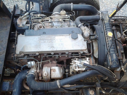 ขาย6ล้อดั้มดิน NQR150หัวขาวไฟเพชรปี49ดั้มสามมิตรเพลาF รถห้าง