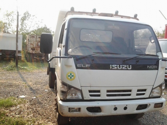 ขาย6ล้อดั้มดิน NQR150หัวขาวไฟเพชรปี49ดั้มสามมิตรเพลาF รถห้าง