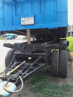 ขายลูกพ่วงดั้ม 2เพลา   เอกสารพร้อมโอน