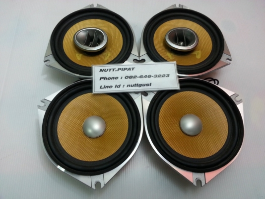 ชุดลำโพง 6 นิ้ว Pioneer สวยๆ เสียงดี Made in Japan