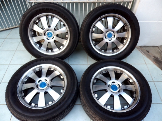 ขายล้อแม็ก20นิ้วกับยางขนาด275/55/20 ขายล้อแม็ก20นิ้วกับยางขนาด275/55/20