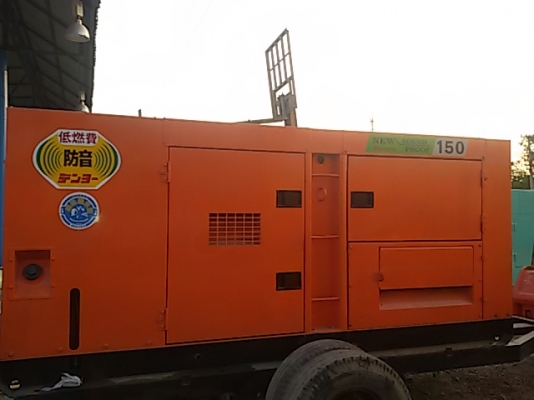 ขายเครื่องปั่นไฟ 150kva เซทนอกญี่ปุ่น ขายเครื่องปั่นไฟ 150kva เซทนอกญี่ปุ่น
