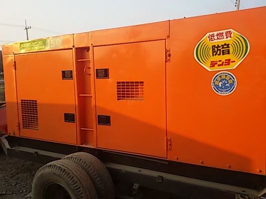 ขายเครื่องปั่นไฟ 150kva เซทนอกญี่ปุ่น ขายเครื่องปั่นไฟ 150kva เซทนอกญี่ปุ่น