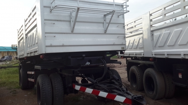 ขายหางพ่วง 2เพลาดั๊มพ์ สภาพสวยพร้อมใช้งาน มี2หางให้เลือก ปี55 ปี46