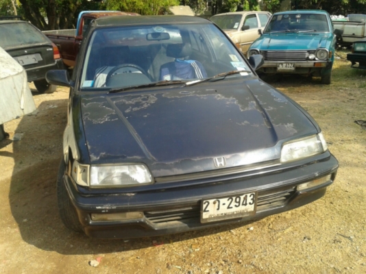 Honda Civic ท้ายแดง เครื่องเดิม ทะเบียนขาดปี 56 ขับได้ รถมือเดียว ขาย 31,000