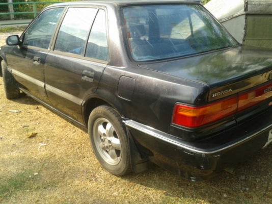 Honda Civic ท้ายแดง เครื่องเดิม ทะเบียนขาดปี 56 ขับได้ รถมือเดียว ขาย 31,000