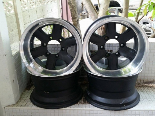 ขาย แม็กซ์มือสอง ขอบ 15" 6รู ET-27