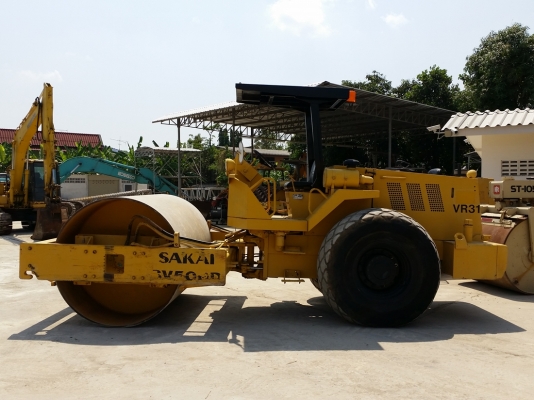 มาใหม่ !! รถบด Sakai SV500D รถบดสั่นสะเทือน 10 ตัน รถเก่านอก นำเข้าจาก USA ไม่เคยใช้งานในไทย