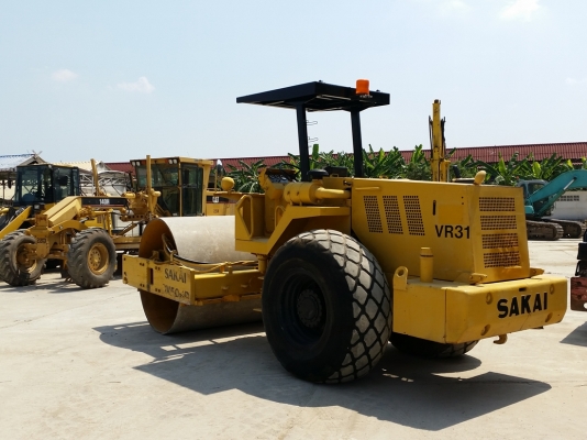 มาใหม่ !! รถบด Sakai SV500D รถบดสั่นสะเทือน 10 ตัน รถเก่านอก นำเข้าจาก USA ไม่เคยใช้งานในไทย