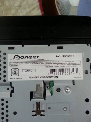 จอ 2din pioneer AVH-X5650BT จอ 2din pioneer AVH-X5650BT