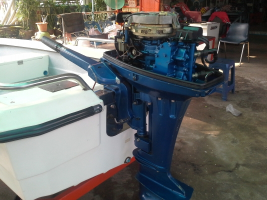 ขายเรือ 11 ฟุต SUZUKI 9.9 HP  เรือสภาพใหม่มากสวย