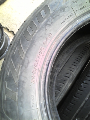 205/65R15 FIRESTONE TZ700  ชุด 4 เ้ส้น  TEL.081-427-3941