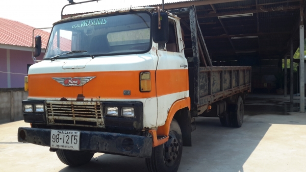 รถ6ล้อHINO  KM-350  เครื่อง110แรง สภาพของมือสอง ทะเบียนพร้อมโอน