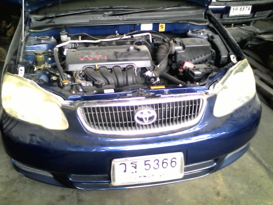TOYOTA COROLA ALTIS 1.6EVVT- I ปี2002 เกียร์ธรรมดา ติดต่อ .081-427-3941 TOYOTA COROLA ALTIS 1.6EVVT- I ปี2002 เกียร์ธรรมดา ติดต่อ .081-427-3941