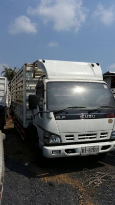 ขายหกล้อ ISUZU NQR 175 แรงม้า กระบะเหล็กคอกสูง ยาว 5.5 เมตร ปี50