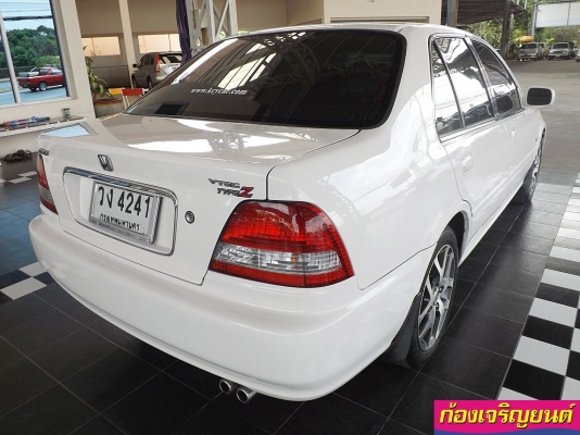 HONDA CITY TYPE Z 1.5 EXi เกียร์ออโต้ ปี 2001 HONDA CITY TYPE Z 1.5 EXi เกียร์ออโต้ ปี 2001