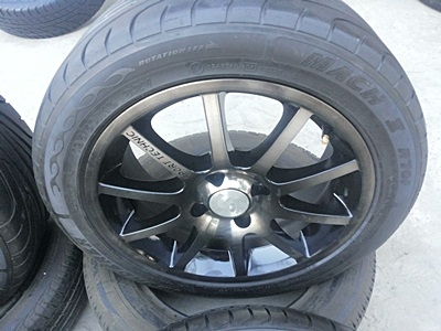 ขายล้อ Wheel Sport Technic ขอบ15 พร้อมยาง 4 ล้อ