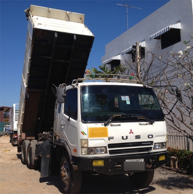ฝากขาย Mitsubishi Fuso M6 260 ดัมพ์สามมิตร มีระบบลากพ่วง ปี50 ฝากขาย Mitsubishi Fuso M6 260 ดัมพ์สามมิตร มีระบบลากพ่วง ปี50