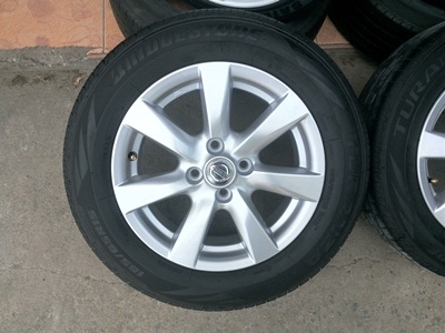 ขายล้อแม็กNISSAN ALMERA VL(รุ่นTOP) ยางปี13 4 ล้อ ขายล้อแม็กNISSAN ALMERA VL(รุ่นTOP) ยางปี13 4 ล้อ