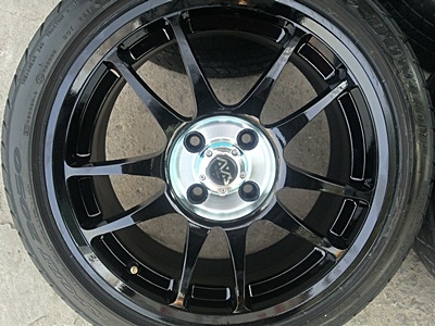 ขายล้อ ER30 ขอบ 16 4รู100 กว้าง7 พร้อมยาง 4 ล้อ