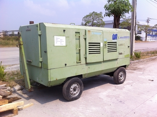 เครื่องปั๊มลม AIRMAN PDS655SD-4B2 Tel.098-858-5524 สามภพครับ