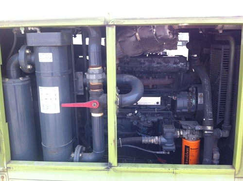 เครื่องปั๊มลม AIRMAN PDS655SD-4B2 Tel.098-858-5524 สามภพครับ