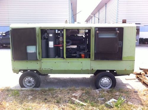 เครื่องปั๊มลม AIRMAN PDS655SD-4B2 Tel.098-858-5524 สามภพครับ