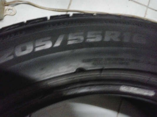 ขายยาง 195/55 ขอบ16 1คู่ ขายยาง 195/55 ขอบ16 1คู่