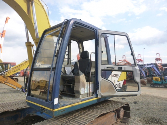 รถขุดเก่าญี่ปุ่น Kobelco SK120-1 มาร์คทรี อาร์มพิเศษ แทรก 700 มม. สภาพสวยมากๆๆ