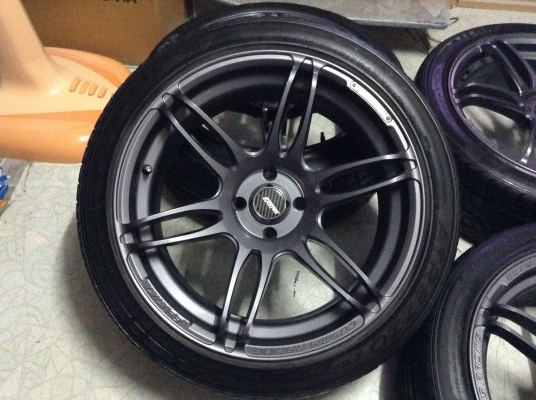 แม็กCosmis Mr2 แท้ขอบ 17 นิ้ว F7 R7.5 พร้อมยางดีปี 12 ลดราคาด่วน