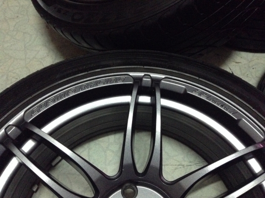 แม็กCosmis Mr2 แท้ขอบ 17 นิ้ว F7 R7.5 พร้อมยางดีปี 12 ลดราคาด่วน