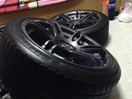 แม็กCosmis Mr2 แท้ขอบ 17 นิ้ว F7 R7.5 พร้อมยางดีปี 12 ลดราคาด่วน