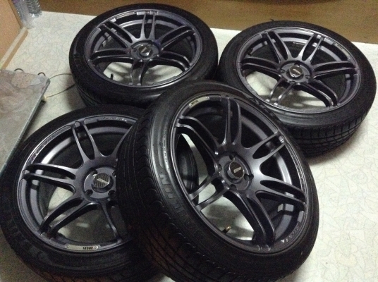 แม็กCosmis Mr2 แท้ขอบ 17 นิ้ว F7 R7.5 พร้อมยางดีปี 12 ลดราคาด่วน