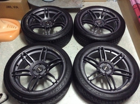 แม็กCosmis Mr2 แท้ขอบ 17 นิ้ว F7 R7.5 พร้อมยางดีปี 12 ลดราคาด่วน