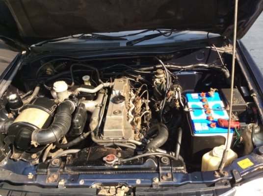 ขายรถกระบะมิตซู สตราด้าปี96 เครื่องเดิม 2.8 เกียร์ธรรมดา เพาเวอร์ ภายในสะอาดเบาะหนังไม่มีขาด แอร์เย็น วิทยุCD ตัวถังเดิมๆห้องเครืองเดิม คานหน้าเดิมๆ สีมีริ้วรอย กระบะแม็กไลเนอร์พร้อม คัสซีดีไม่มีผุ ยางดี รถขับดีเลยครับ ประหยัด พร้อมใช้งานได้เลยครับ ภาษีไม