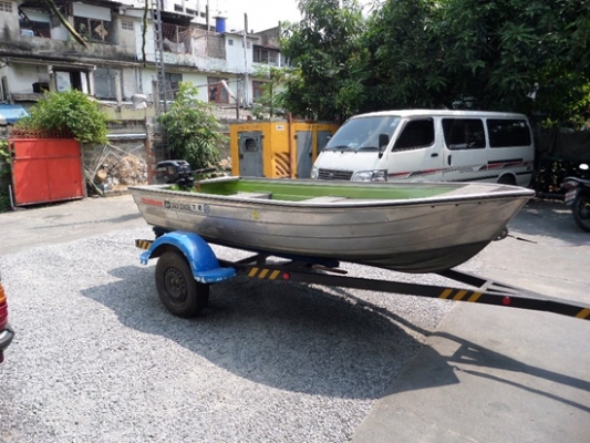 เรือปิเนียม STESSL 12 ฟุต พร้อมเครื่อง 9.9