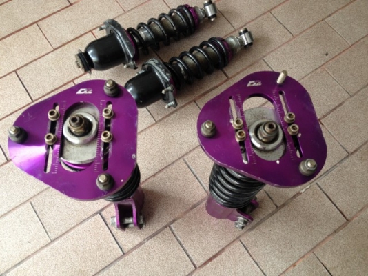 โช๊คปรับเกลียว D2 RACING จากสำนักแต่งญี่ปุ่น ใส่อัลติส ของเก่าญี่ปุ่นสภาพดี