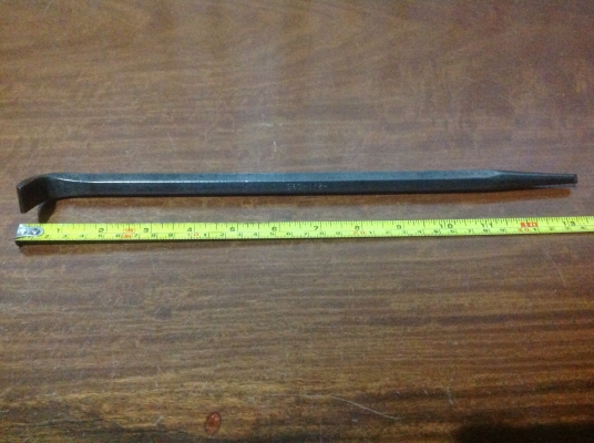 ขายเหล็กชะแลงงัด Vintage DAVIES ปากลึก 360 mm กว้าง 1/2" ยาว 13.5"