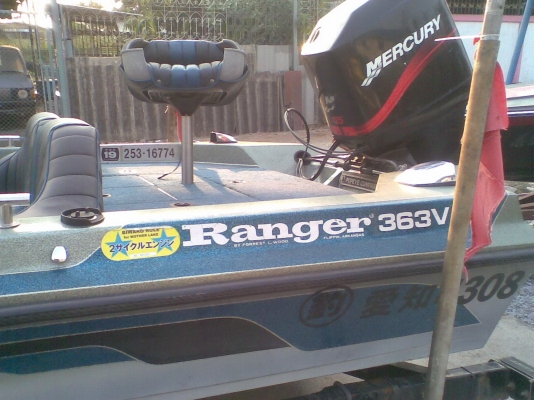 ขายเรือ Ranger 363V 18ฟุต พร้อมเครื่อง Mercury 125