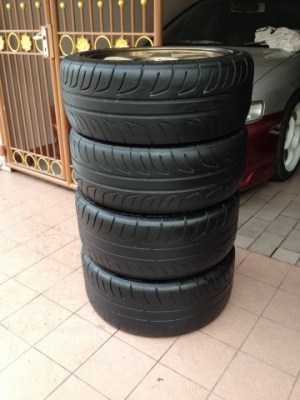 ล้อแท้ NISMO GT4 ขอบ17หน้า7ครึ่งหลัง8ครึ่งอ๊อฟ30กับ40สีเดิมจากญี่ปุ่นติดRE01