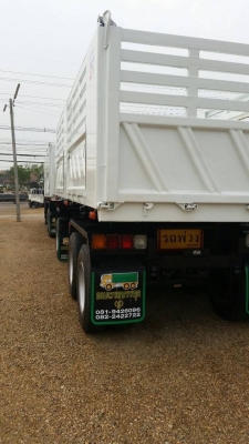 ขายรถพ่วงดัมพ์ ISUZU เครื่อง 360 แรง ปี 54 ไมล์ 1xx,xxx กระบะดัมพ์สามมิตร ลูก 3 เพลาแท้ รถสวยพร้อมใช้งาน