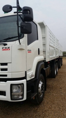 ขายรถพ่วงดัมพ์ ISUZU เครื่อง 360 แรง ปี 54 ไมล์ 1xx,xxx กระบะดัมพ์สามมิตร ลูก 3 เพลาแท้ รถสวยพร้อมใช้งาน