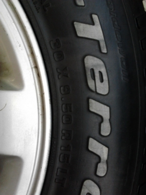 BF All 30/9.5/15 ปลายปี11  สภาพสวยๆ 1ชุด