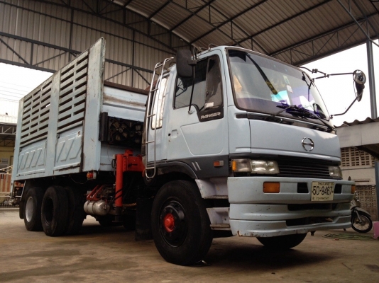 ขาย HINO 10 ล้อ พร้อมเครน คีบเหล็ก ปรับราคาลง รายละเอียดข้างใน